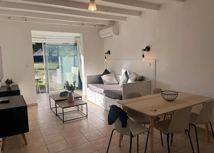 Spacieux T3 Renove Grand Jardin Parking Clim - Maconciergerie34 Apartman *
